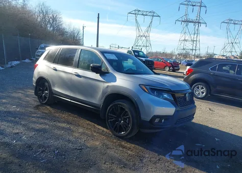2021 Honda Passport Awd Sport from USA, damaged, VIN 5FNYF8H21MB039774